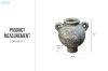Picture of 650-059 H18 Terracotta Vase