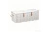 Picture of BOCA Solid Gamelina Wood & Rattan Storage/Blanket Box (125x50x45cm)