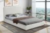 Picture of SPRINGFIELD Teddy Fabric Bed Frame + UTOPIA Memory Foam Euro Top Mattress Combo Deal - NZ King Size (168x204)