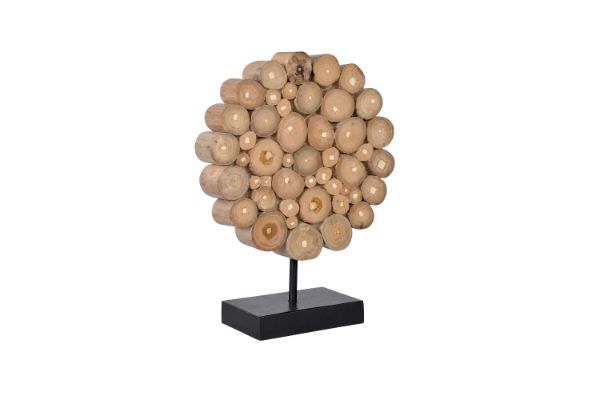 Picture of GRAYSON Solid Teak & Mango Wood Decorative Sculpture