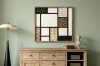 Picture of DD8201 Solid Reclaimed Wood Wall Art (82x82cm)