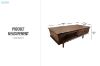 Picture of RIKA 120 Solid Wood Coffee Table