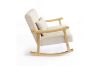 Picture of LULA Solid Wood Rocking Chair with Ottoman