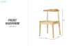 Picture of HORN Solid Wood Dining Chair