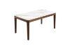 Picture of HARU Solid Wood Dining table with Sintered Stone Top - 180