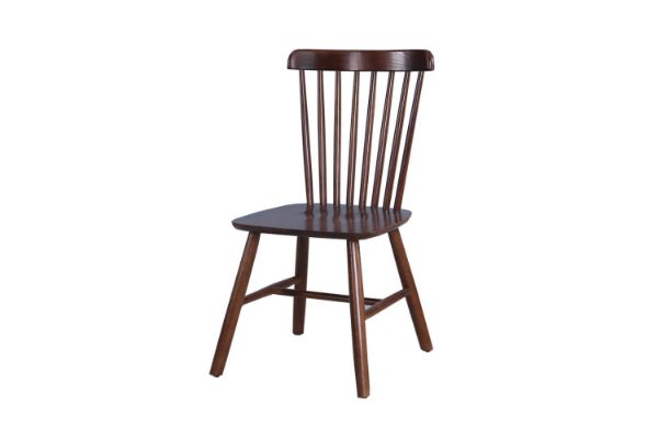 Picture of WINDSOR Solid Wood Dining Chair (Walnut)