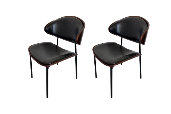 Picture of SELORA Dining Chair (Black) - 2 Chairs in 1 Carton