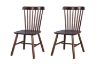 Picture of WINDSOR 130/150 5PC Solid Wood Dining Set (Walnut)
