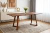 Picture of RIKA 5PC 160 Rectangle Solid Wood Dining Set