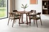 Picture of RIKA 5PC D100 Round Solid Wood Dining Set