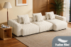 Picture of ROMINA Feather-Filled Modular Sectional Sofa Range | Water, Oil & Dust Resistant Fabric