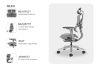 Picture of NEXO High Back Office Chair with Adjustable Headrest & Backrest, 8D Armrests and Seat Slider