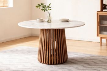 Picture for manufacturer ALLEY White Marble Top Table Collection