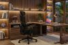 Picture of FLEXO Pro Height Adjustable Mesh Office Chair with Adjustable Headrest & Backrest, 5D Armrests and Seat Slider (Dark)