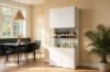 Picture of CURIO 2-Door Display Cabinet with LED Lighting