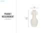 Picture of 659-059 PUTRA H32 Terracotta Vase T (32cmx15cm)