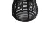 Picture of ORINDA D50 Side Table with Solid Mungur Wood Top and Rattan Base
