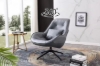 Picture of [FLOOR MODEL CLEARANCE]DAISY 360° Swivel Lounge Chair (Grey)
