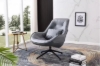 Picture of [FLOOR MODEL CLEARANCE]DAISY 360° Swivel Lounge Chair (Grey)