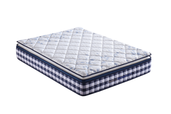 Picture of AUREST 5-Zone Memory Foam Latex Mini Pocket Spring Thick Mattress in Queen/King Size