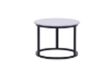 Picture of RADIUS Sintered Stone Table Top Nesting Coffee Table (Grey&Off White)
