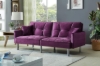 Picture of MILA Convertible Sofa Bed with Adjustable Split-Back (Purple)