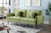 Picture of MILA Convertible Sofa Bed with Adjustable Split-Back (Green)