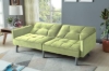 Picture of MILA Convertible Sofa Bed with Adjustable Split-Back (Green)
