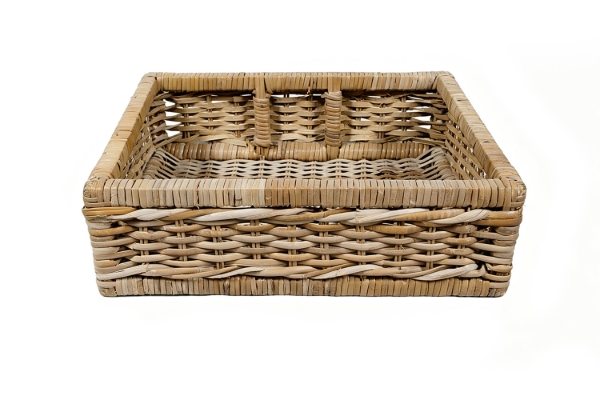 Picture of LIMBUNG Rectangle Kubu Weave Storage Basket (44x35x19cm)