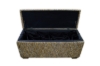 Picture of MARINA Handwoven Storage/Blanket Box with Gamelina Wood Frame and Kubu Weave (100x35x45cm)