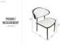 Picture of SELORA Dining Chair (White) - 2 Chairs in 1 Carton
