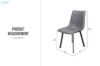 Picture of WESTIN Dining Chair (Grey) - Each