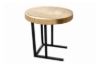 Picture of NATURA Solid Mungur Wood Round Side Table