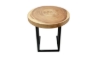 Picture of NATURA Solid Mungur Wood Round Side Table
