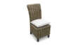 Picture of SAMURAI Acacia Wood Dining Chair with Full Kubu Grey Original Weave