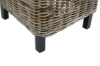 Picture of SAMURAI Acacia Wood Dining Chair with Full Kubu Grey Original Weave