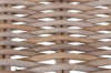 Picture of NEVADA 140 Full Grey Kubu Original Weave Seat Bench with Solid Acacia Wood Legs