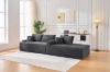 Picture of ASHFORD Fabric Sectional Compressed Sofa (Grey)
