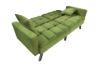 Picture of LUMI Convertible Sofa Bed with Adjustable Split-Back (Green)