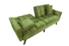 Picture of LUMI Convertible Sofa Bed with Adjustable Split-Back (Green)