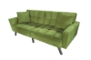 Picture of LUMI Convertible Sofa Bed with Adjustable Split-Back (Green)