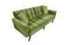 Picture of LUMI Convertible Sofa Bed with Adjustable Split-Back (Green)
