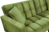 Picture of LUMI Convertible Sofa Bed with Adjustable Split-Back (Green)