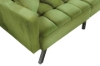 Picture of LUMI Convertible Sofa Bed with Adjustable Split-Back (Green)