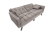 Picture of LUMI Convertible Sofa Bed with Adjustable Split-Back (Grey)