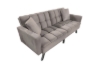 Picture of LUMI Convertible Sofa Bed with Adjustable Split-Back (Grey)