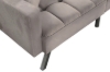 Picture of LUMI Convertible Sofa Bed with Adjustable Split-Back (Grey)