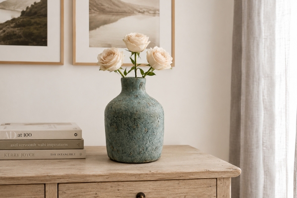 Picture of 650-057 H17 Terracotta Vase
