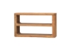 Picture of LUMBER 140 2-Tier Reclaimed Pine Wood Console Table
