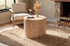 Picture of RILMOND D60 Reclaimed Pine Wood Round Coffee Table